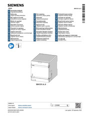 Siemens SIRIUS 3SK1213 A Series Original Operating Instructions