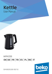 Beko WKM4226B User Manual