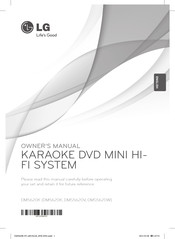 LG DMS5620V Owner's Manual