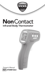 Vicks NonContact HTD8813AU Owner's Manual