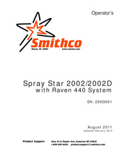 Smithco 200G001 Operator's