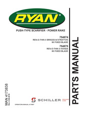 Schiller Grounds Care RYAN 754874 Operator's Manual