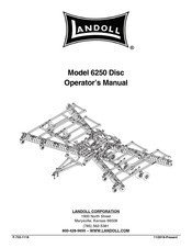 Landoll 6250 Operator's Manual