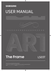 Samsung The Frame QN55LS03T User Manual