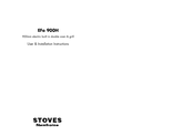Stoves EFa 900H User & Installation Instructions Manual