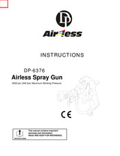 Airless DP-6376 Instructions Manual