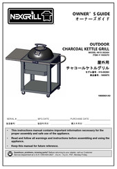 Nexgrill 1900670 Owner's Manual