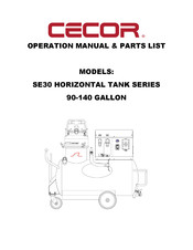 CECOR Sump Shark SE10 Series Operations Manual & Parts List