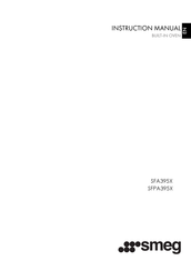 Smeg SFA395X Instruction Manual