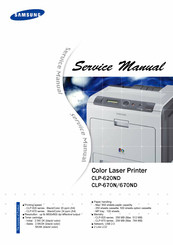 Samsung CLP-620ND Service Manual