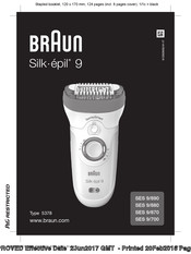 Braun SES 9/700 Instructions Manual