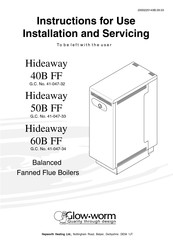 Glow-worm 41-047-33 Instructions For Use Installation And Servicing