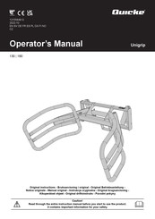 Quick Unigrip 160 Operator's Manual