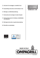 OMPAGRILL BARBECUE 40/R Assembling Instruction
