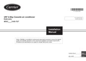 Carrier 40VU S-8S-TST Installation Manual