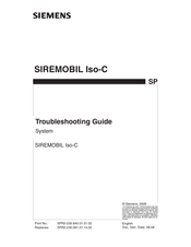 Siemens SIREMOBIL Iso-C Troubleshooting Manual
