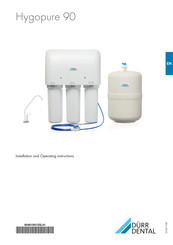 Durr Dental Hygopure 90 Installation And Operating Instructions Manual