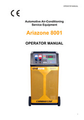 ariazone 8001 Operator's Manual