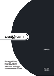 oneConcept 10033501 10033502 Assembly Manual