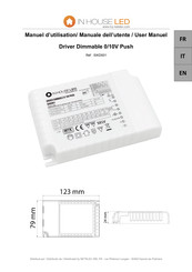 IN HOUSE LED Driver Dimmable 0/10V Push User Manuel