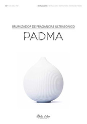 Boles d'olor PADMA Instructions Manual