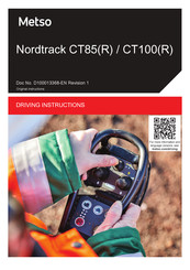 Metso Nordtrack CT85R Driving Instruction
