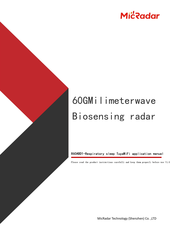 MicRadar R60ABD1 Applications Manual