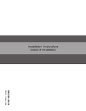 Gaggenau 400 Series Installation Instructions Manual