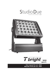 STUDIO DUE Tbright 500 rgbw/fc 1525 User Manual