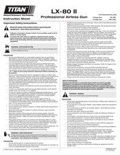 Titan Tool 581-085 Instruction Sheet