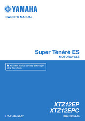 Yamaha XTZ12EPC 2023 Owner's Manual