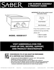 Saber Compact K00SB1817 Product Manual