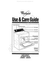 Whirlpool LG9681XW Use & Care Manual