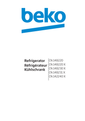 Beko CN 142240 X User Manual