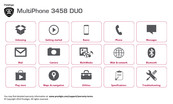 Prestigio MultiPhone 3458 DUO Manual