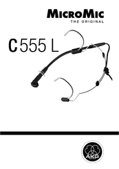 MicroMic C 555 L Manual