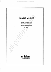 Uniden UT-552B Service Manual