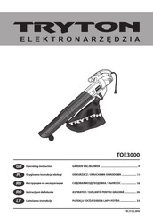 Tryton TOE3000 Operating	 Instruction