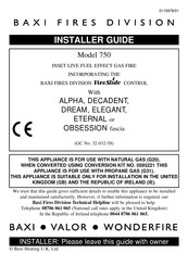 Baxi Fires Division 750 Installer's Manual