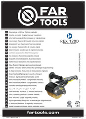 Far Tools REX 120D Original Manual Translation
