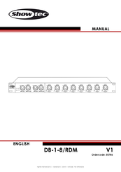 SHOWTEC 50786 Manual
