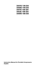 Atlas Copco XA186 Dd Instruction Manual