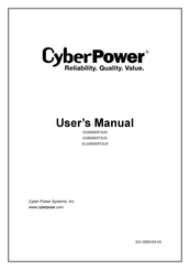 Cyber Power OL8000ERT3UD User Manual
