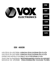 VOX electronics EBI 400DB Operating Instructions Manual