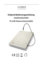 CASO DESIGN TC 2100 Thermo Control Operating Manual