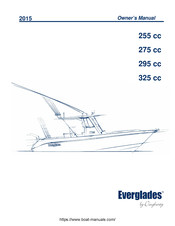 Dougherty Everglades 325 cc 2015 Owner's Manual