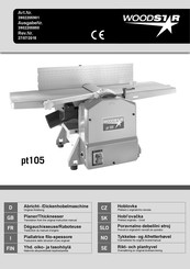 Woodstar pt105 Translation From The Original Instruction Manual