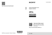 Sony ILCE-9M2 Help Manual