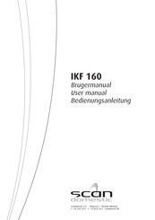 SCAN domestic IKF 160 User Manual