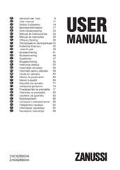 Zanussi ZHC92650XA User Manual